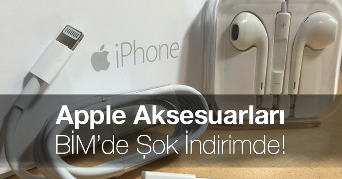 Apple Aksesuarları 13 Nisan 2018’de BİM’de Şok İndirimde!